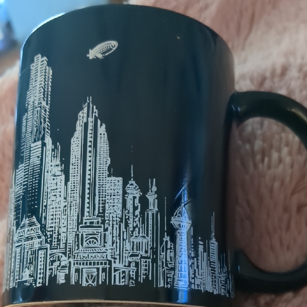 Black Skyline Mug